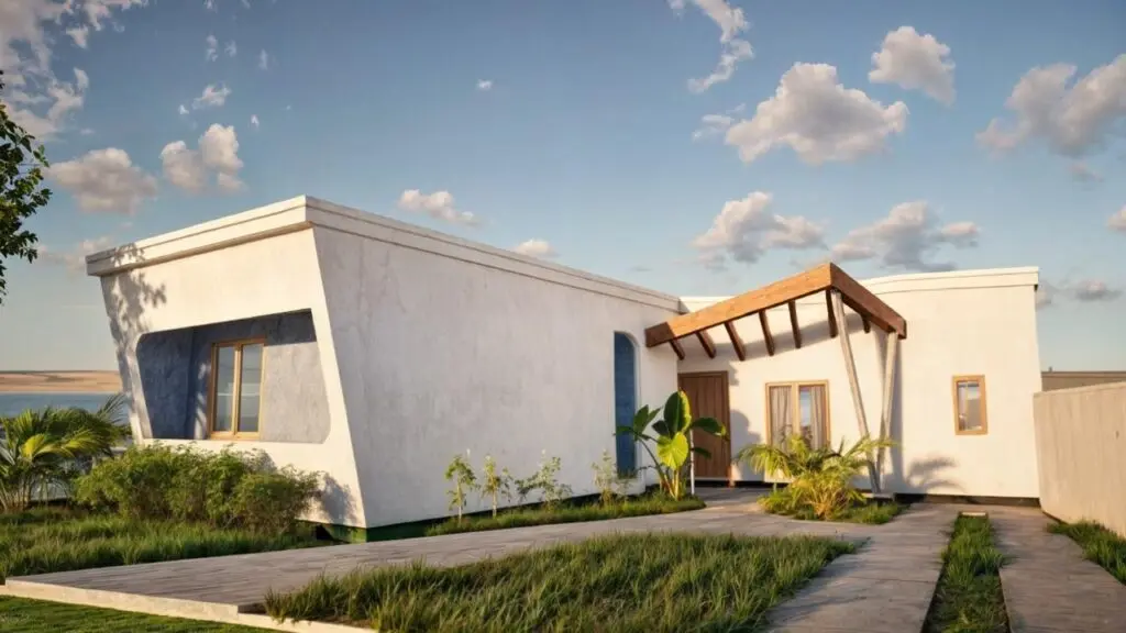 Perspectiva exterior de Flexing House en Benavídez