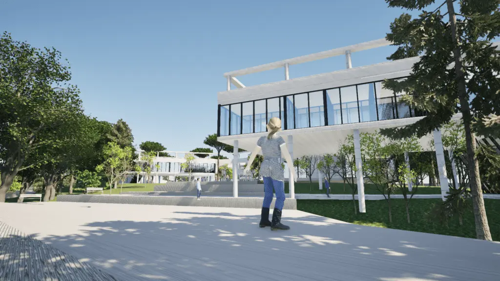 Perspectiva del proyecto para la Municipalidad de Villa Gesell