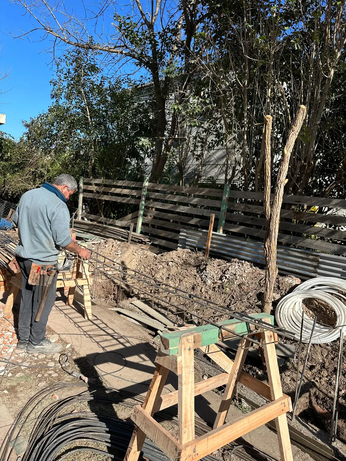 Renovación comercial y refuerzo metálico — registro real de obra 17