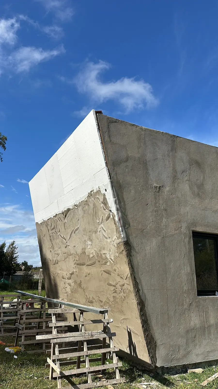 Vivienda compacta y ampliación — registro real de obra 06
