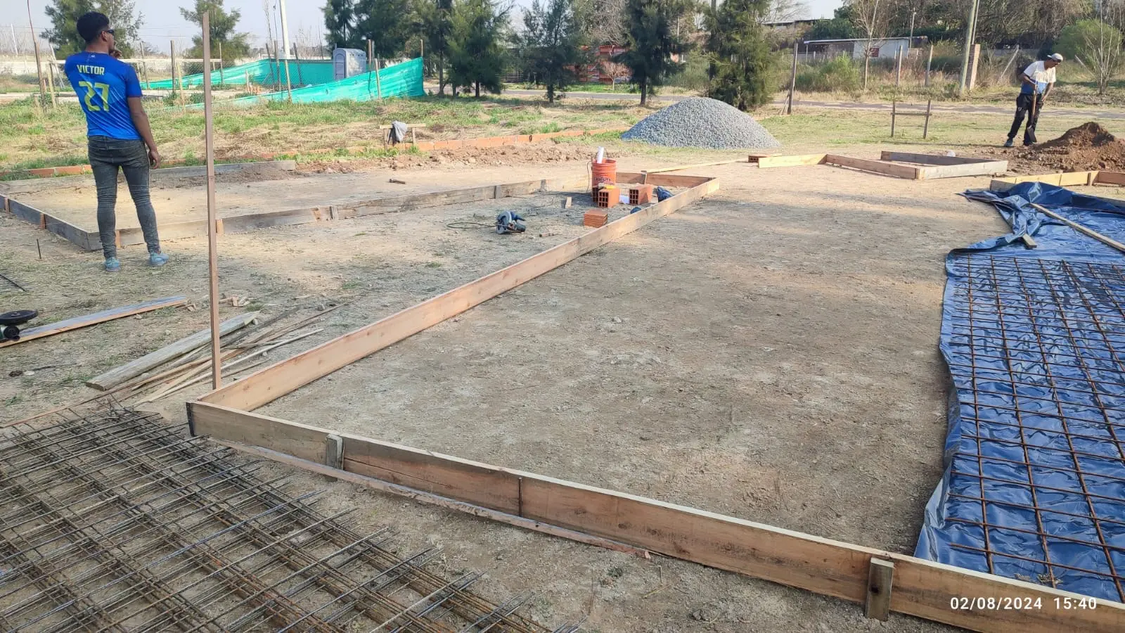 Fundaciones y estructura resistente — registro real de obra 02