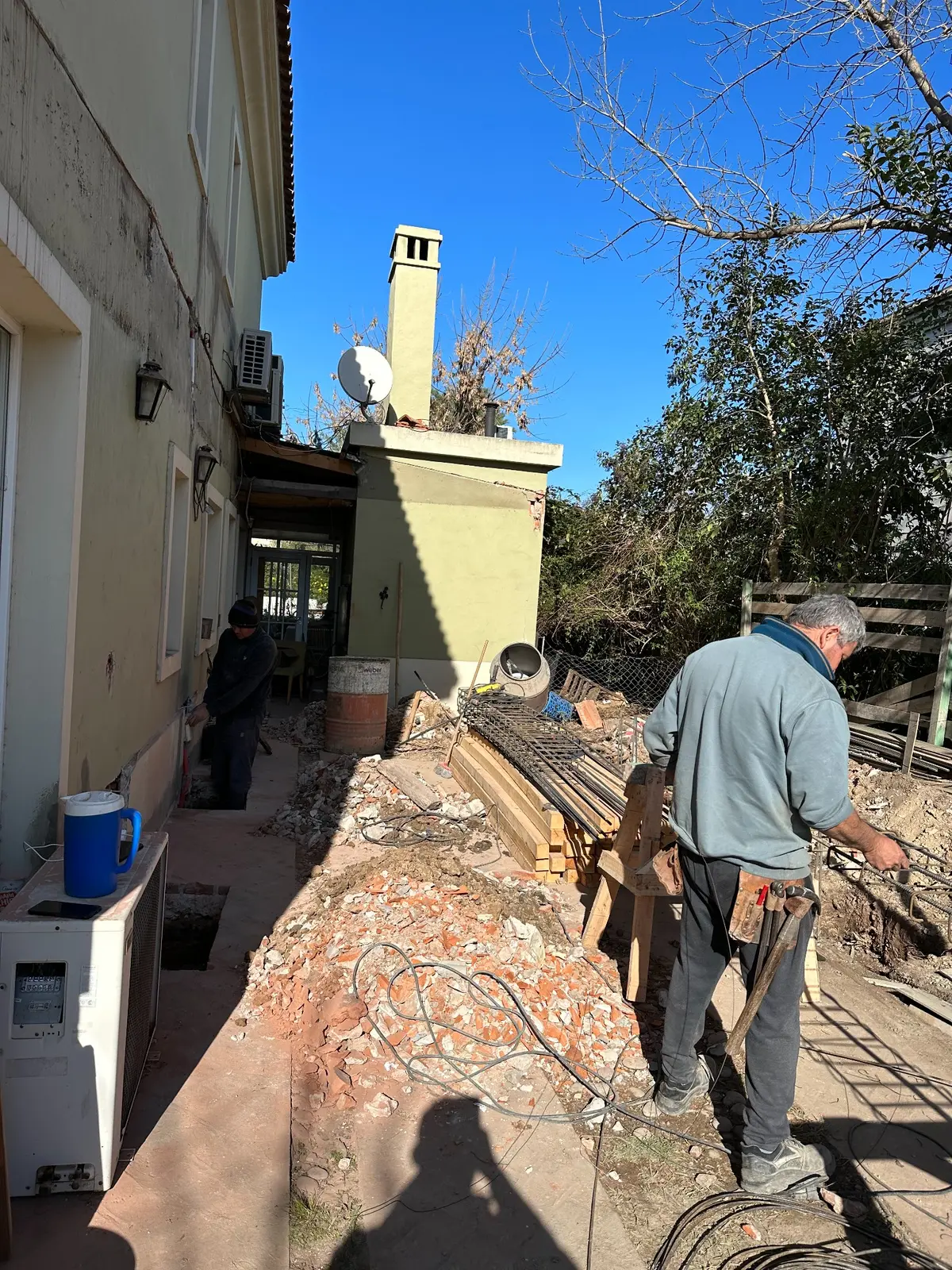 Fundaciones y estructura resistente — registro real de obra 13