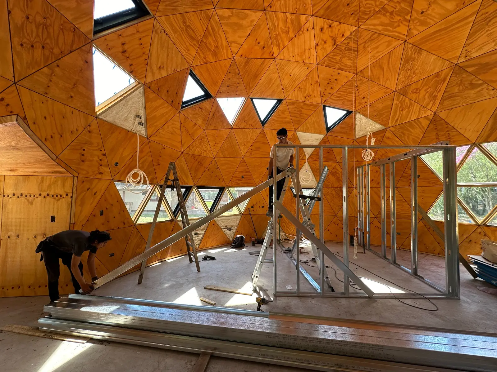 Construcción en seco — registro real de obra 12